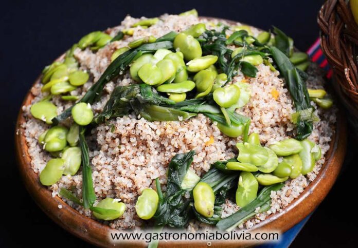 Phisara - Traditional quinoa dish